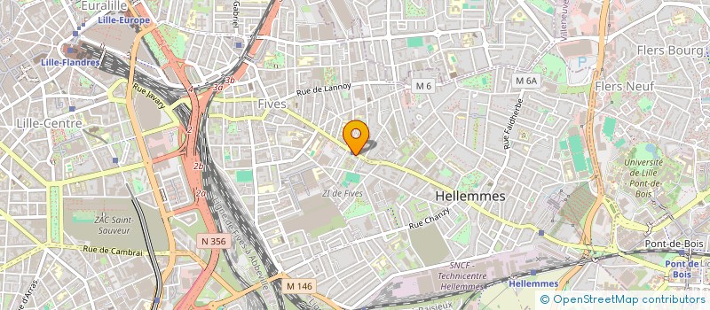 localisation de l'entreprise MONSIEUR NICOLAS BINDER à LILLE
