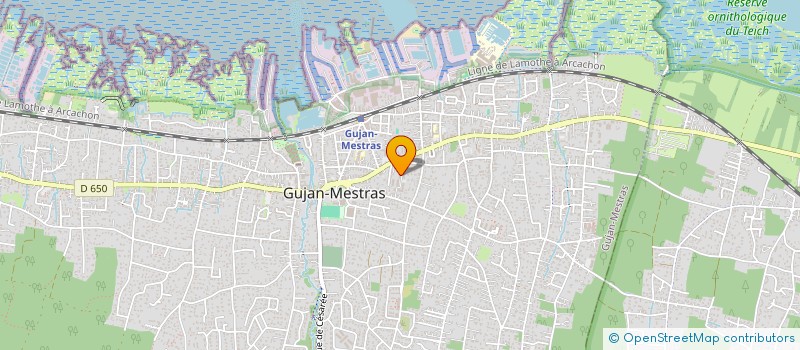 localisation de l'entreprise MONSIEUR NICOLAS BINET à GUJAN-MESTRAS