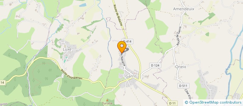 localisation de l'entreprise MONSIEUR NICOLAS BISCAY  GARRIS