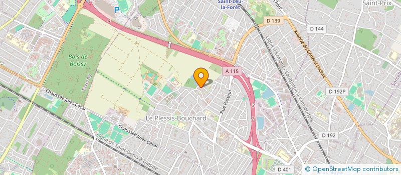 localisation de l'entreprise MONSIEUR NICOLAS BISPO-PIRES à LE PLESSIS-BOUCHARD