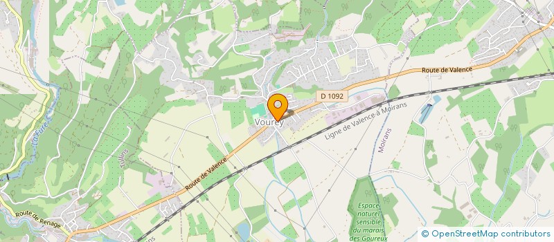 localisation de l'entreprise MONSIEUR NICOLAS BLACHOT  VOUREY