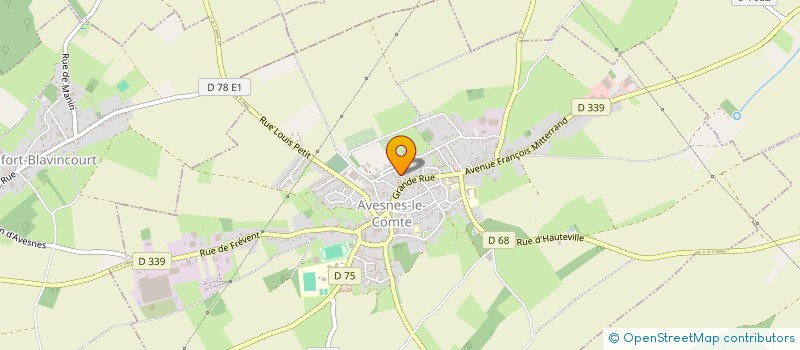 localisation de l'entreprise MONSIEUR NICOLAS BLAIRE à AVESNES-LE-COMTE