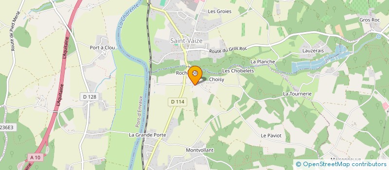 localisation de l'entreprise MONSIEUR NICOLAS BLANCHARD  BUSSAC-SUR-CHARENTE