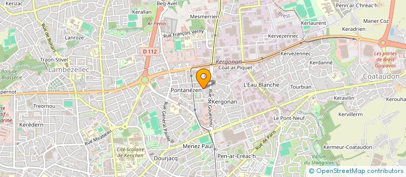 localisation de l'entreprise MONSIEUR NICOLAS BLANCHO à BREST