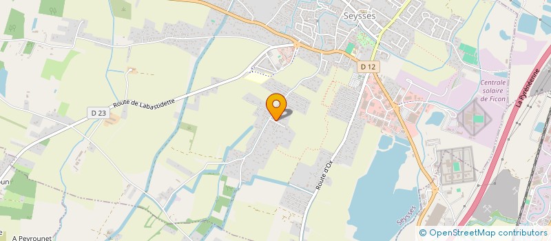 localisation de l'entreprise MONSIEUR NICOLAS BLONDEL  SEYSSES