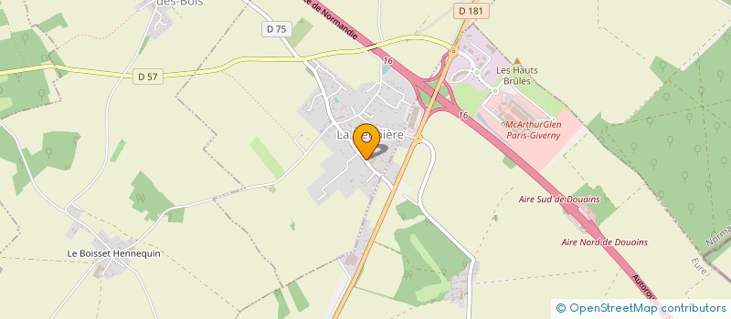 localisation de l'entreprise MONSIEUR NICOLAS BLOT  LA HEUNIERE