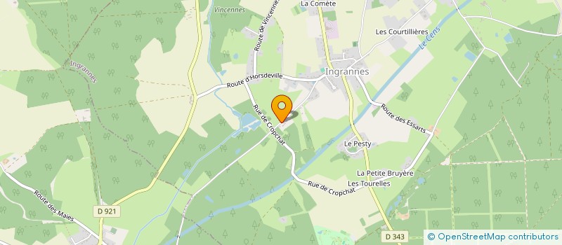 localisation de l'entreprise MONSIEUR NICOLAS BLUSSON à INGRANNES