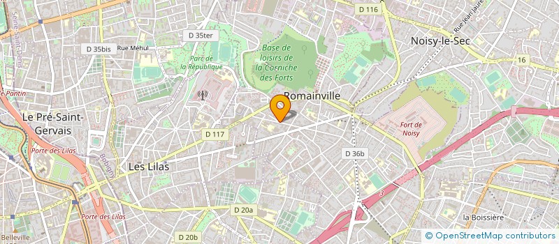localisation de l'entreprise MONSIEUR NICOLAS BOBIN à ROMAINVILLE
