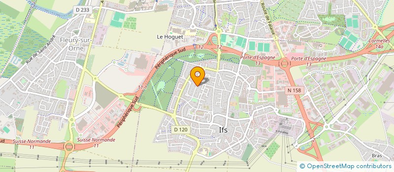localisation de l'entreprise MONSIEUR NICOLAS BOCHER à IFS