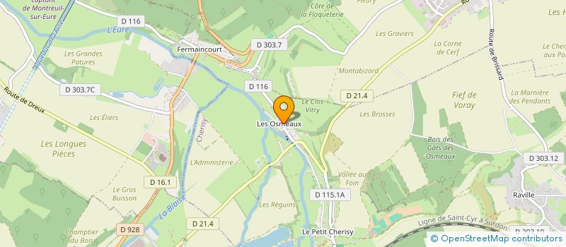 localisation de l'entreprise MONSIEUR NICOLAS BOCQUET à CHERISY