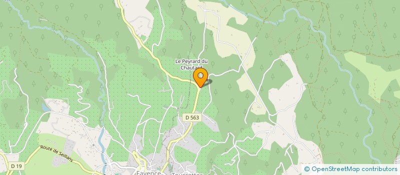 localisation de l'entreprise MONSIEUR NICOLAS BODDELE  TOURRETTES