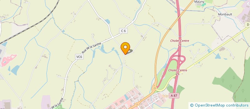 localisation de l'entreprise MONSIEUR NICOLAS BODY à CHOLET