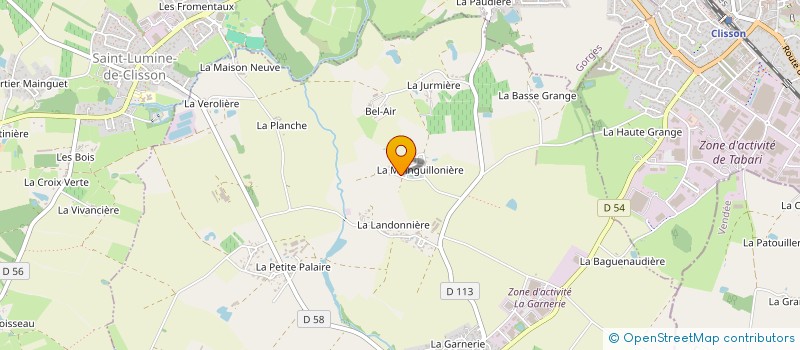 localisation de l'entreprise MONSIEUR NICOLAS BOGELMANN  SAINT-HILAIRE-DE-CLISSON