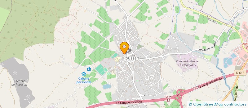 localisation de l'entreprise MONSIEUR NICOLAS BOGI  POUSSAN