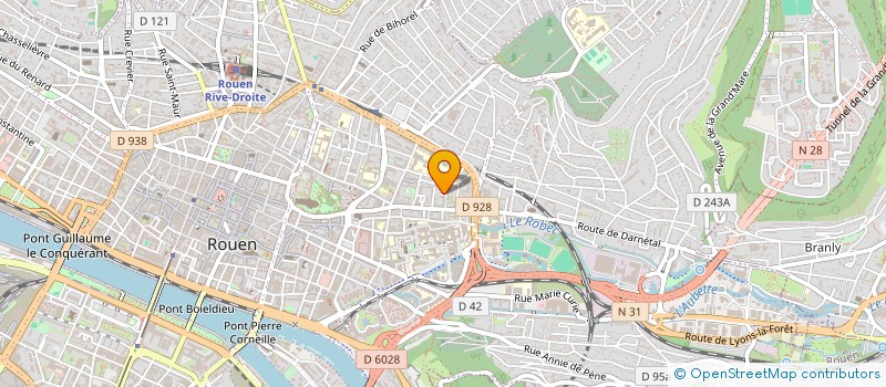 localisation de l'entreprise MONSIEUR NICOLAS BOILAY  ROUEN