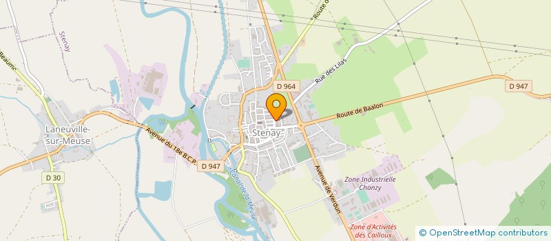 localisation de l'entreprise MONSIEUR NICOLAS BOILLOT  POIX-TERRON