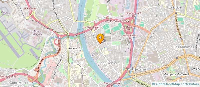 localisation de l'entreprise MONSIEUR NICOLAS BOILLOT à TOULOUSE