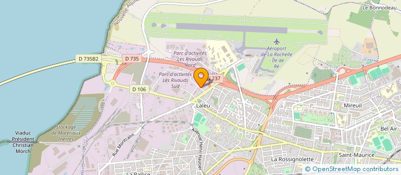 localisation de l'entreprise MONSIEUR NICOLAS BOINARD  LA ROCHELLE