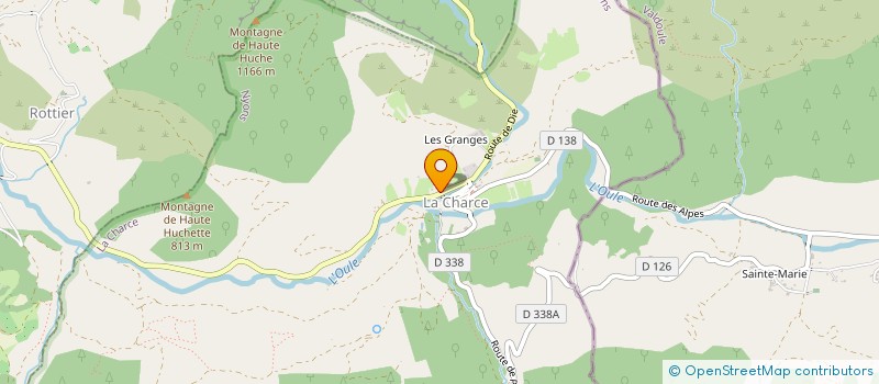 localisation de l'entreprise MONSIEUR NICOLAS BOISSE  BELLEGARDE-EN-DIOIS