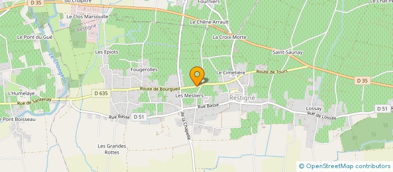 localisation de l'entreprise MONSIEUR NICOLAS BOISSINOT  RESTIGNE