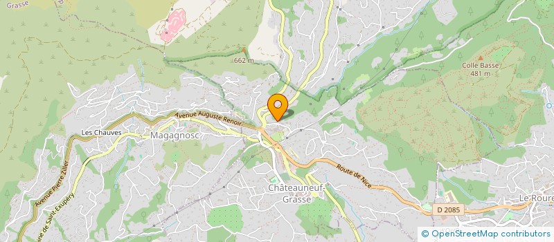 localisation de l'entreprise MONSIEUR NICOLAS BOKIS à CHATEAUNEUF-GRASSE