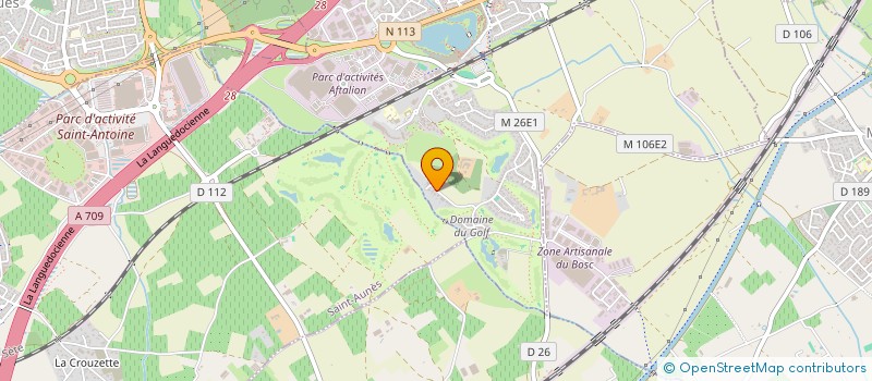 localisation de l'entreprise MONSIEUR NICOLAS BONADEI à BAILLARGUES
