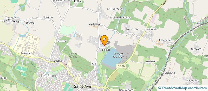 localisation de l'entreprise MONSIEUR NICOLAS BONALD  SAINT-AVE