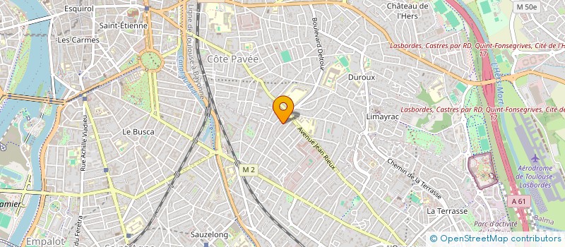 localisation de l'entreprise MONSIEUR NICOLAS BONGARD à TOULOUSE