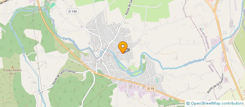 localisation de l'entreprise MONSIEUR NICOLAS BONIVARDO  GRANS