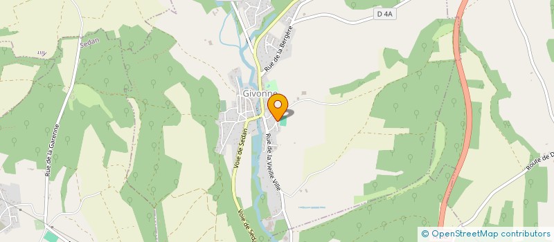 localisation de l'entreprise MONSIEUR NICOLAS BONNARD  GIVONNE
