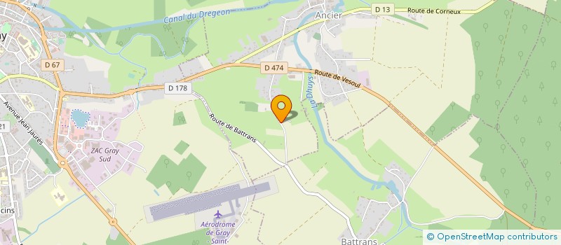 localisation de l'entreprise MONSIEUR NICOLAS BONNAVENTURE  ANCIER