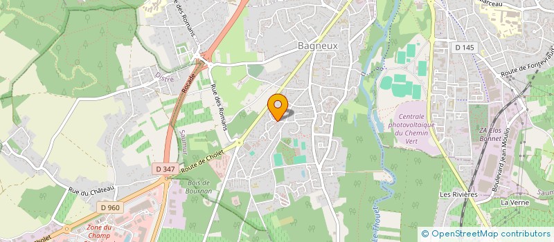 localisation de l'entreprise MONSIEUR NICOLAS BONNET  SAUMUR