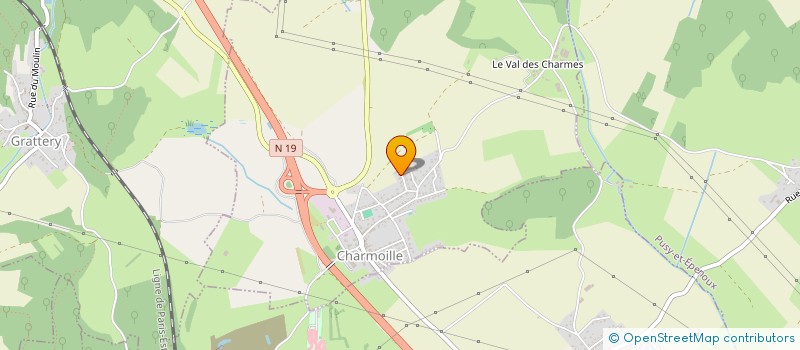 localisation de l'entreprise MONSIEUR NICOLAS BONNET  CHARMOILLE