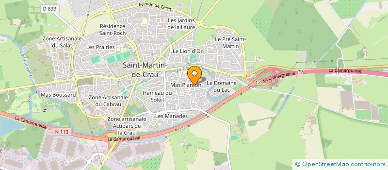 localisation de l'entreprise MONSIEUR NICOLAS BONNET à SAINT-MARTIN-DE-CRAU