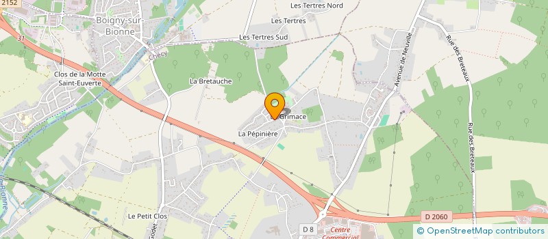 localisation de l'entreprise MONSIEUR NICOLAS BONNIN à ORLEANS