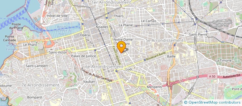localisation de l'entreprise MONSIEUR NICOLAS BONTE à MARSEILLE