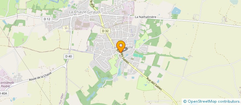 localisation de l'entreprise MONSIEUR NICOLAS BONTE à LANDEVIEILLE