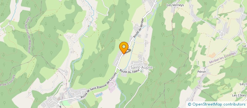 localisation de l'entreprise MONSIEUR NICOLAS BONTEMPI  SAINT-AUPRE