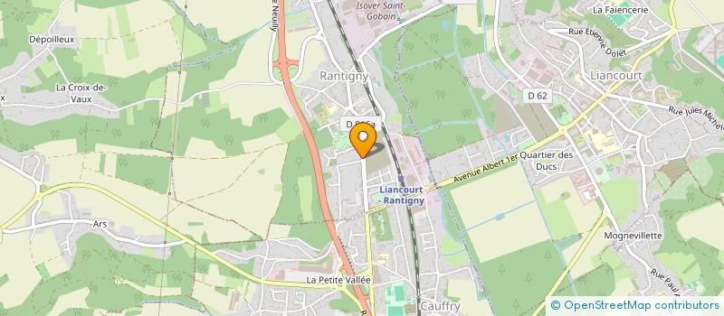 localisation de l'entreprise MONSIEUR NICOLAS BONTEMPS à RANTIGNY