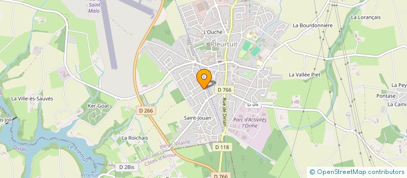 localisation de l'entreprise MONSIEUR NICOLAS BONTEMS  PLEURTUIT