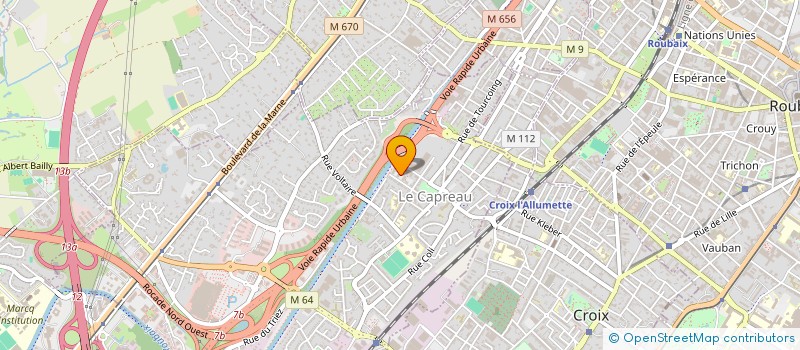 localisation de l'entreprise MONSIEUR NICOLAS BOONE  WASQUEHAL