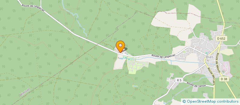 localisation de l'entreprise MONSIEUR NICOLAS BORDENAVE  ROQUEFORT