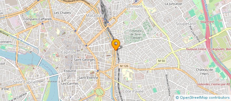 localisation de l'entreprise MONSIEUR NICOLAS BORDERIES à TOULOUSE