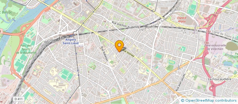 localisation de l'entreprise MONSIEUR NICOLAS BORDES  ANGERS