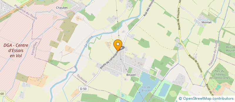 localisation de l'entreprise MONSIEUR NICOLAS BOREL  PLAISANCE-DU-TOUCH