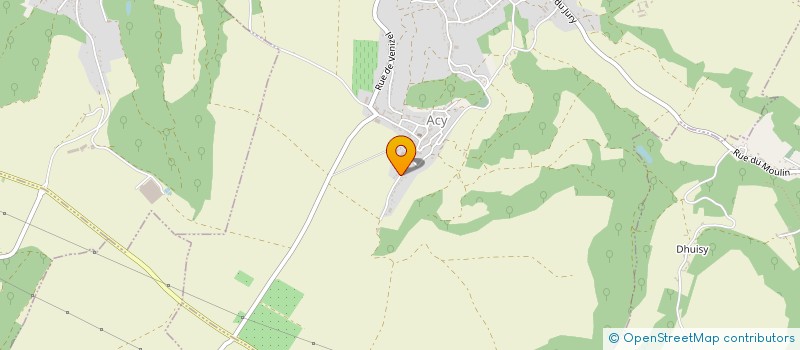 localisation de l'entreprise MONSIEUR NICOLAS BORGNE  ACY