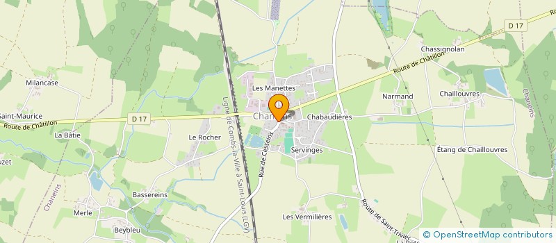localisation de l'entreprise MONSIEUR NICOLAS BORTOLINI à CHANEINS