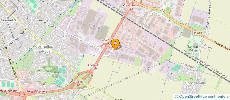 localisation de l'entreprise MONSIEUR NICOLAS BOTTE  GRENTHEVILLE