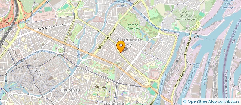 localisation de l'entreprise MONSIEUR NICOLAS BOTTEREAU à STRASBOURG