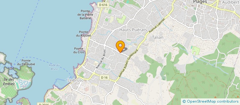 localisation de l'entreprise MONSIEUR NICOLAS BOUARD à SIX-FOURS-LES-PLAGES